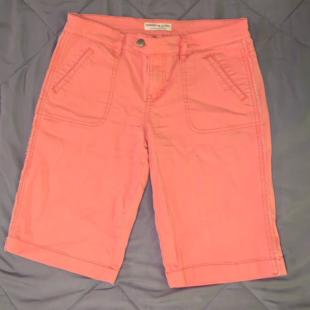 Salmon Bermuda shorts